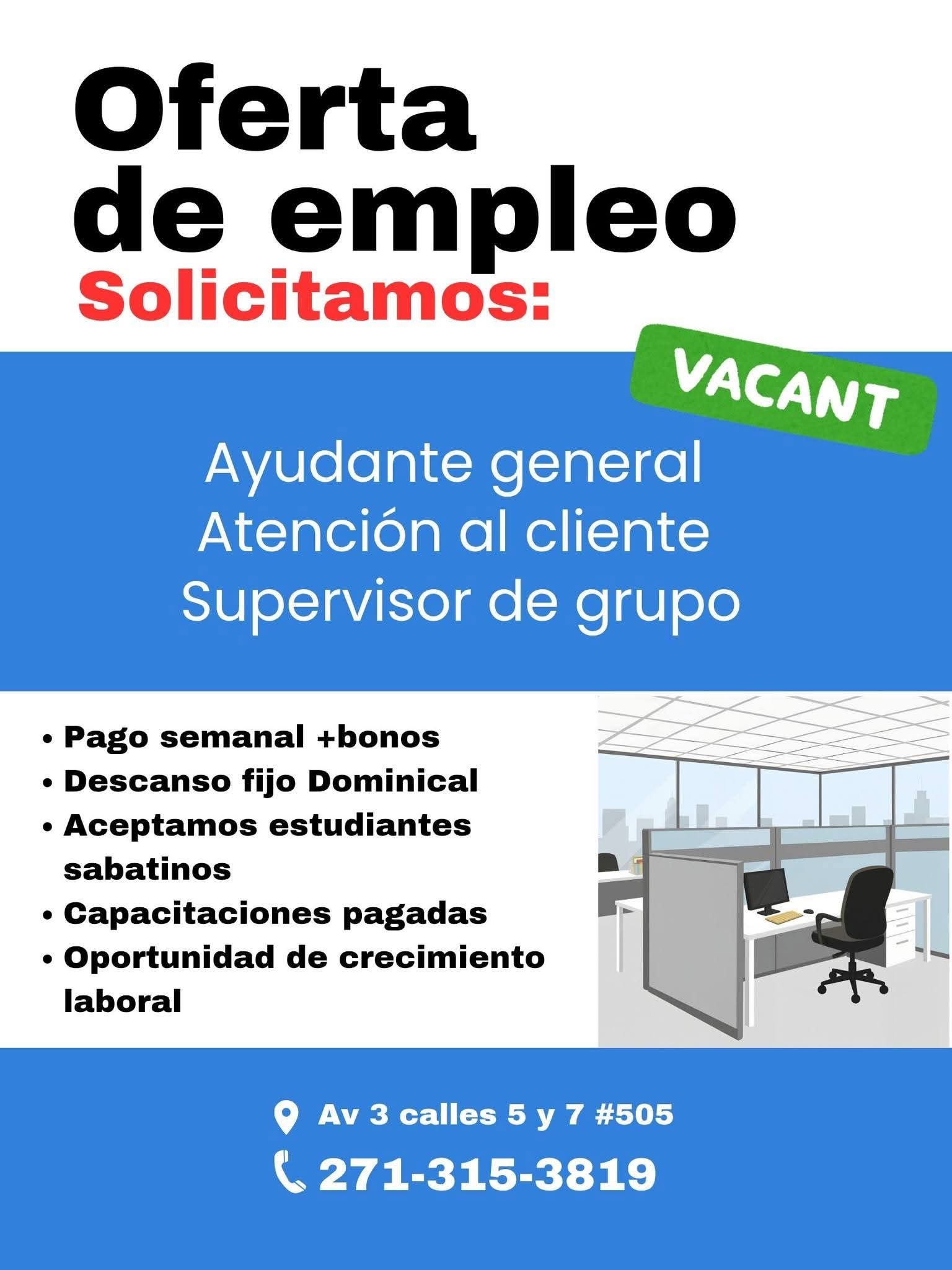 Imagen de la vacante